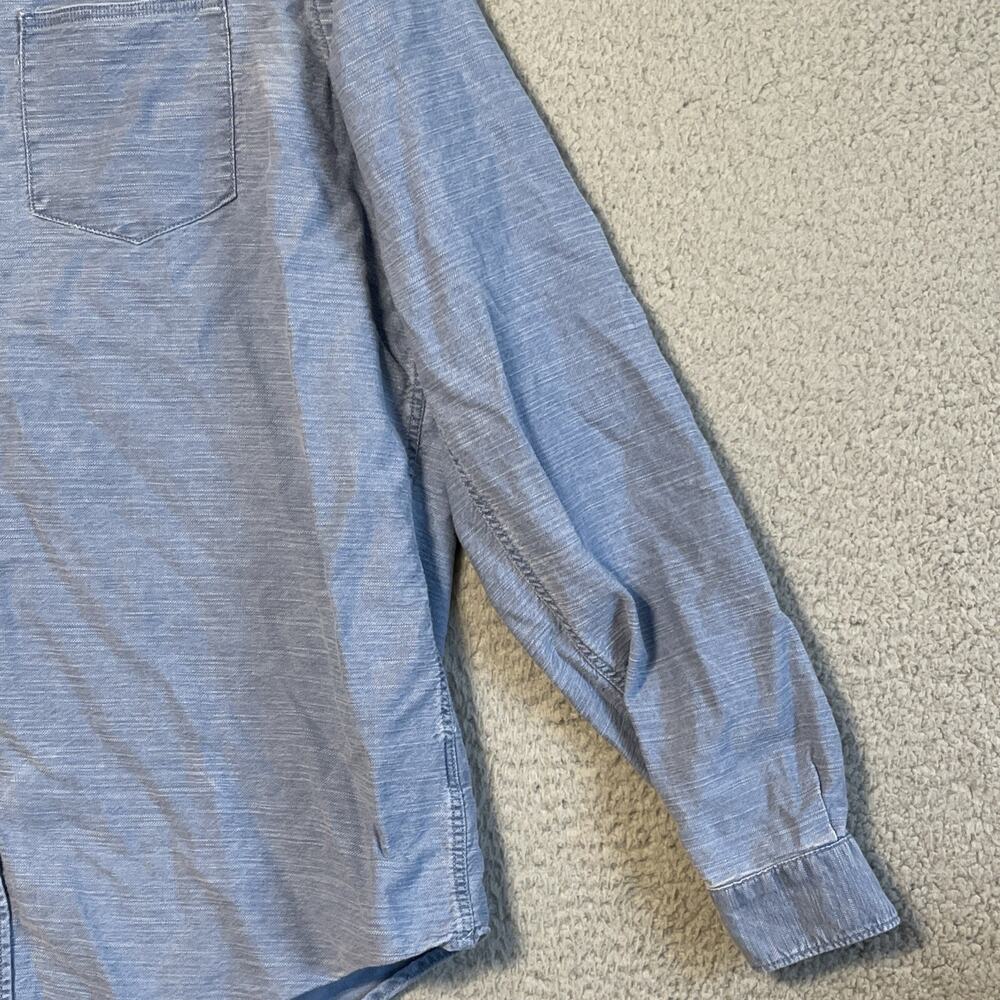 Zara Womens Relaxed Fit Oversized Denim Overshirt XL Pocket - Picture 3 of 15